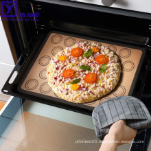 Non Stick Silicone Baking Mat Quarter Sheet Macaron Toaster Oven Liners For Pizza Cookie and Bread Making